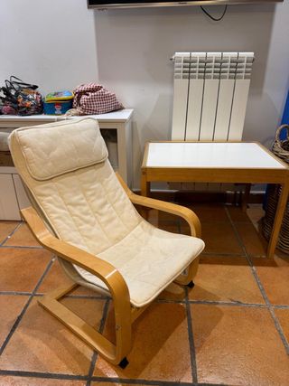 Sillón Poäng Ikea Beige