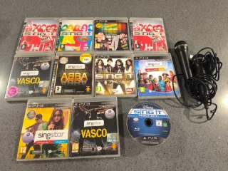 Pack Juegos PS3 SingStar Karaoke + Micrófono