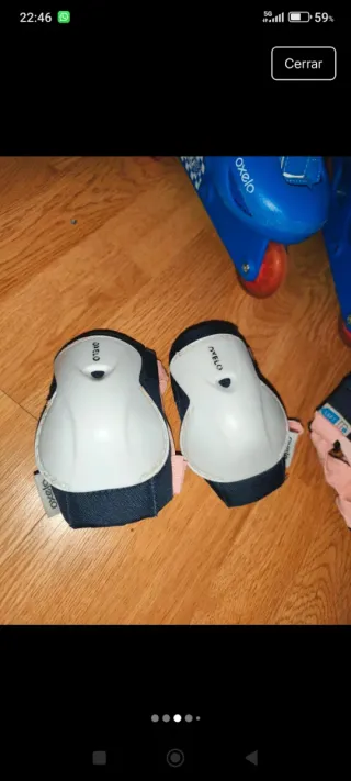 Patines Talla 26-28 con Protecciones Decathlon