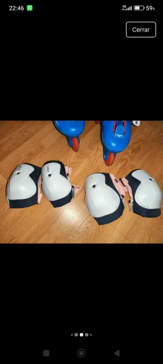 Patines Talla 26-28 con Protecciones Decathlon