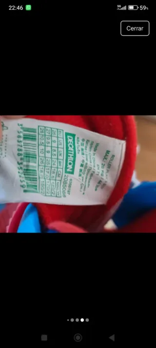 Patines Talla 26-28 con Protecciones Decathlon