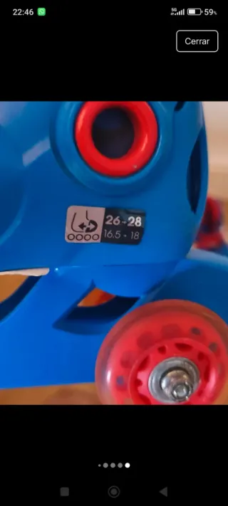 Patines Talla 26-28 con Protecciones Decathlon