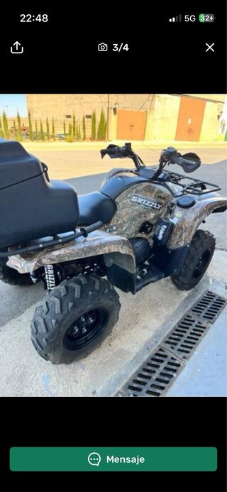 Yamaha Grizzly 700 ATV Camuflaje