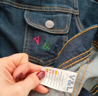 Cazadora Vaquera V&L Azul Talla 3