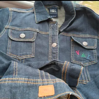Cazadora Vaquera V&L Azul Talla 3