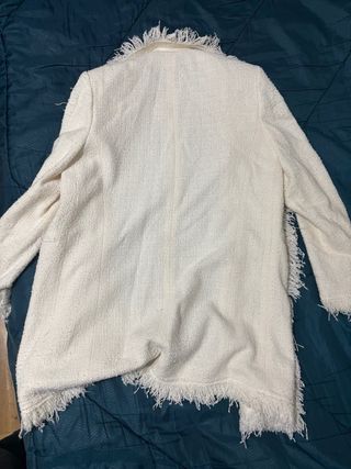 Chaqueta Zara Blanca Talla S