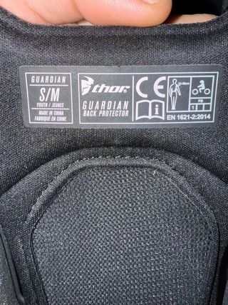 Protección moto Thor Racing Guardian