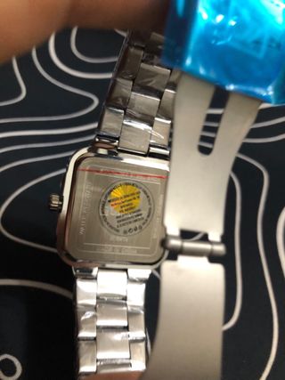 Orologio Curren Quadrato Verde Argento