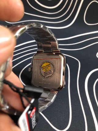 Orologio Curren Quadrato Verde Argento