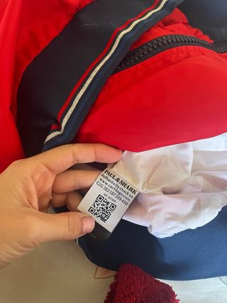 Chaqueta Paul & Shark Roja