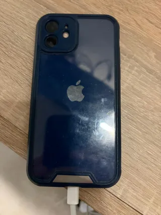 iPhone 12 Negro/Azul Marino
