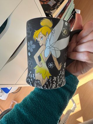 Taza Tinkerbell Negra