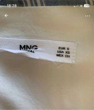 Chaqueta Mango Rayas Talla S