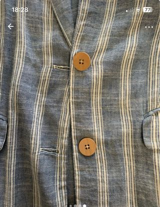 Chaqueta Mango Rayas Talla S