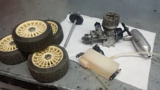 Motor y recambio coche rc.