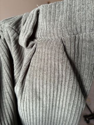 Pantalón pana mujer verde oliva