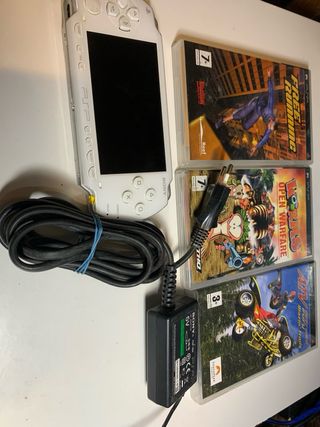 Consola Sony PSP Blanca