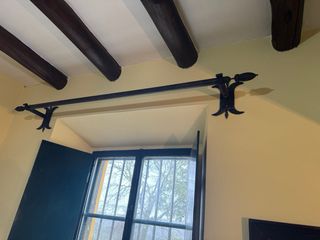 Barras de hierro para cortinas  Varias medidas