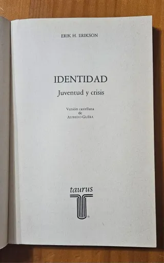 Identidad juventud y crisis