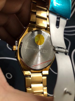 Orologio Curren Oro e Bianco