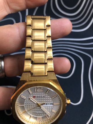 Orologio Curren Oro e Bianco