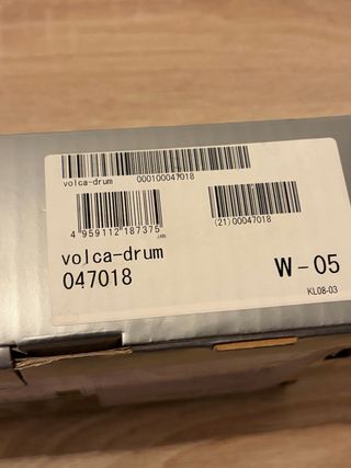 Korg Volca Drum Sintetizador Percusión