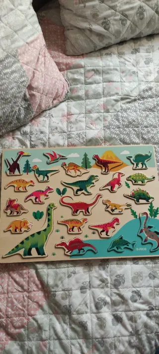 Puzzle de Madera Dinosaurios