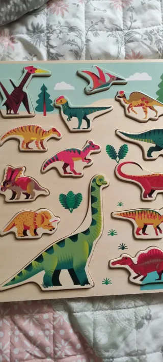 Puzzle de Madera Dinosaurios