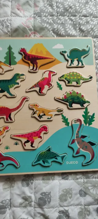 Puzzle de Madera Dinosaurios