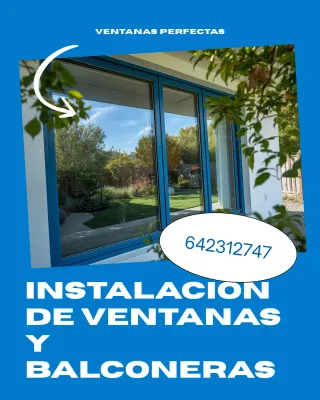 Colocación de ventanas y balconeras