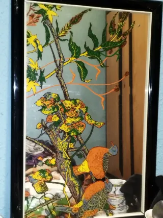 Cuadro espejo decorativo