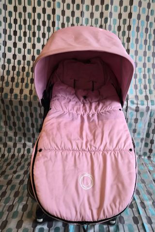 SACO SILLA POLAR Y CAPOTA EXTEN ROSA SOFT PINK