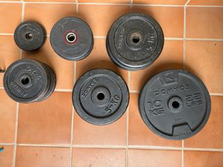 Pesas, Kettlebell y Bandas Elásticas Gym Banco