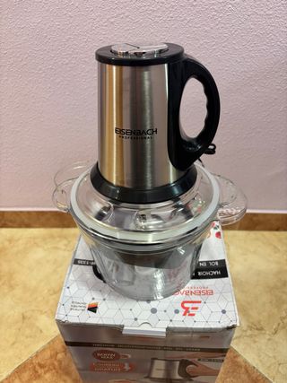 Picadora de vidrio 3L carne y verduras