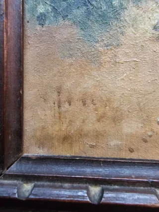 Oleo militar a caballo