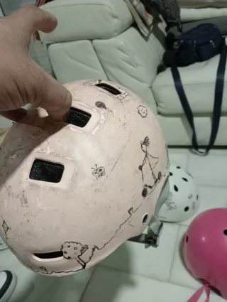 Lote 3 cascos seguridad patinete/bici