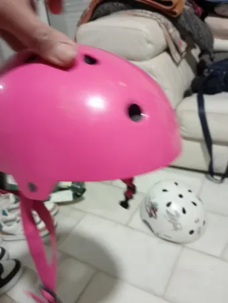 Lote 3 cascos seguridad patinete/bici