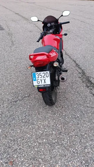 Kymco Quannon R-125 Sport Roja