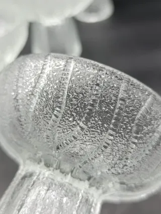 Set cuencos con pedestal Oberglas