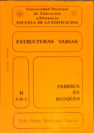 Libro Estructuras Varias: Fábrica de Bloques -