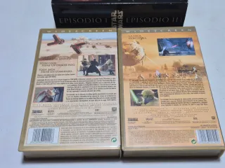 Pack Star Wars VHS: Episodio I y II