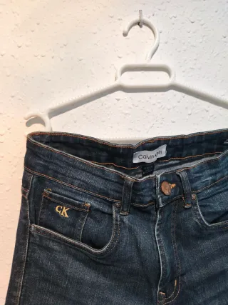 Pantalones Calvin Klein Azules