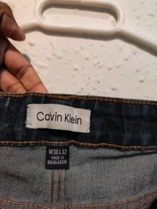 Pantalones Calvin Klein Azules