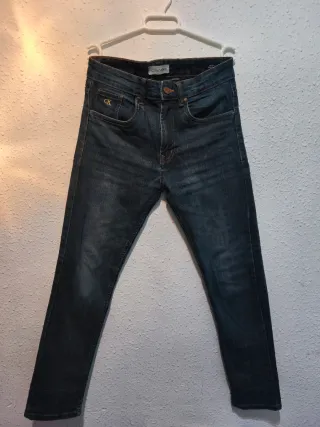 Pantalones Calvin Klein Azules
