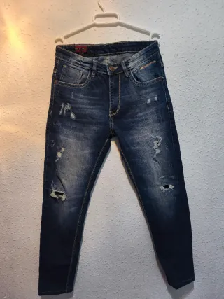 Pantalones Calvin Klein Azules