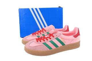 Adidas Gazelle Bold W Rosa/Verde/Rojo ¡NUEVAS!