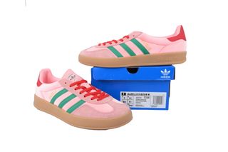 Adidas Gazelle Bold W Rosa/Verde/Rojo ¡NUEVAS!