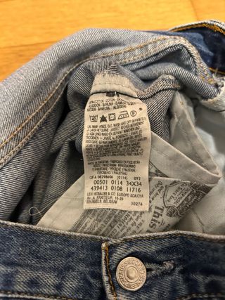 Jeans Levi's 501 Vintage Relaxed Fit W34 L34