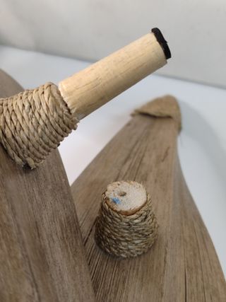 3 Fruteros de Hoja de Coco natural (3 tamaños)