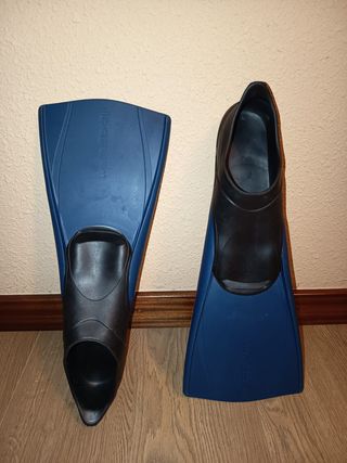 Aletas de natación oxylane talla 42/43